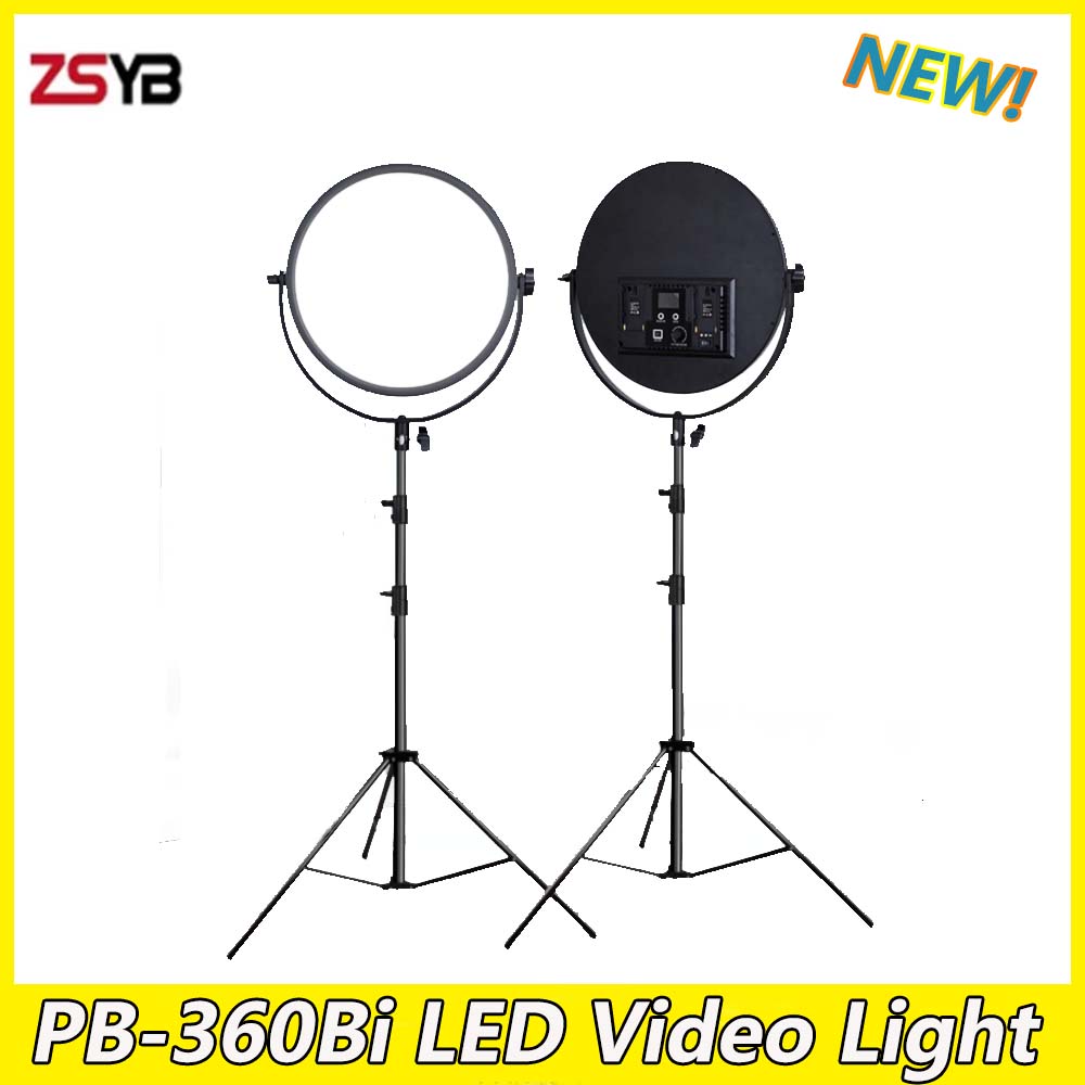Photography Lighting Indoor - ZSYB PB-360Bi LED Video Light 60w