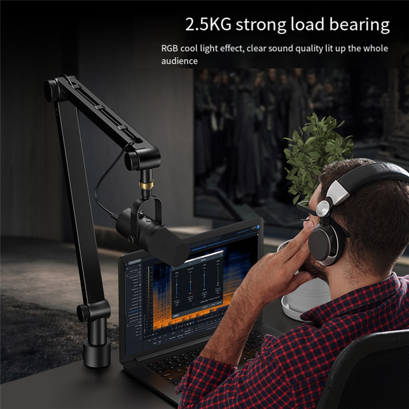 Boom Arm Stand - SYDS 360 Degree Adjustable Microphone Stand