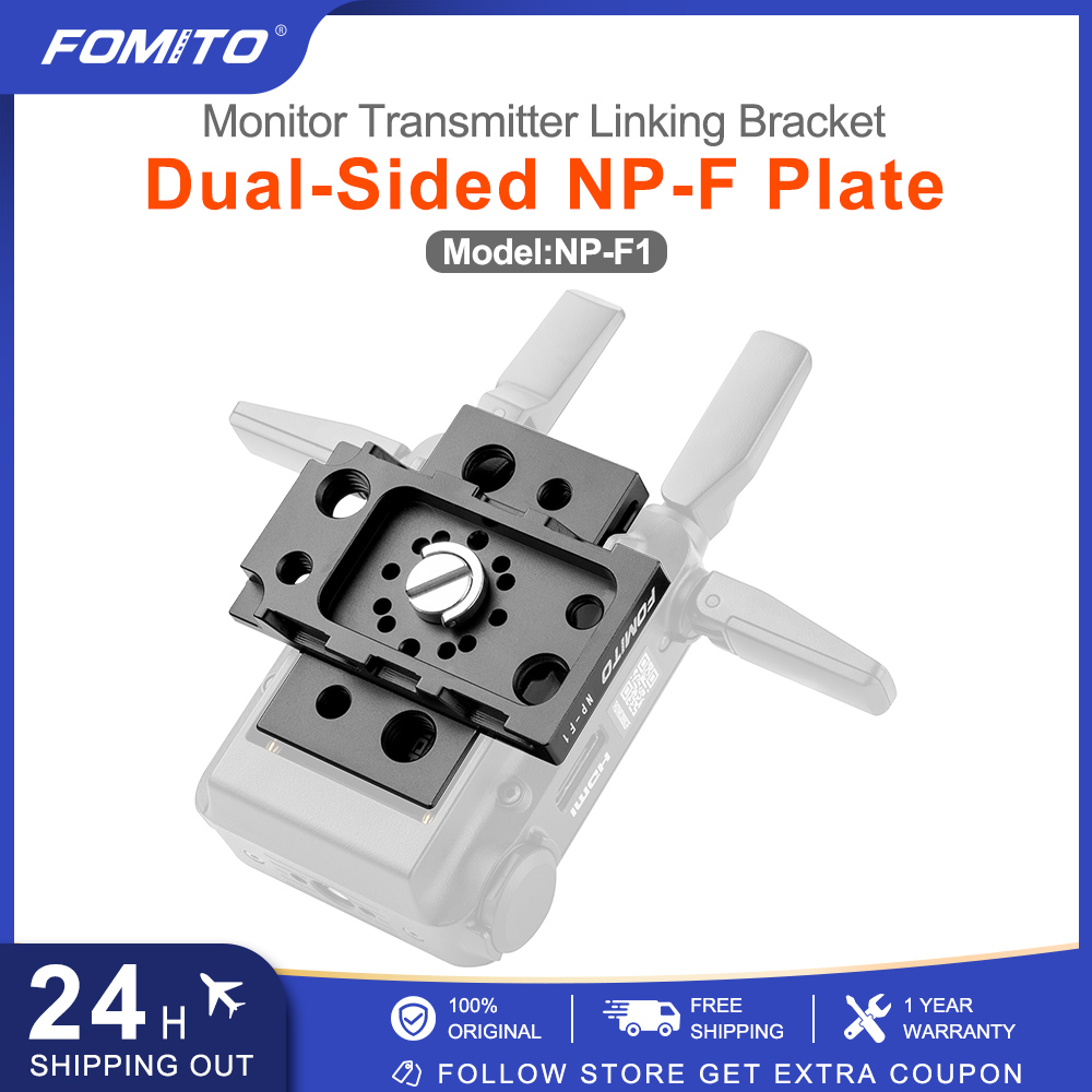 Light Stand Sandbag - Fomito Dual-Side NP-F Plate Monitor Transmitter