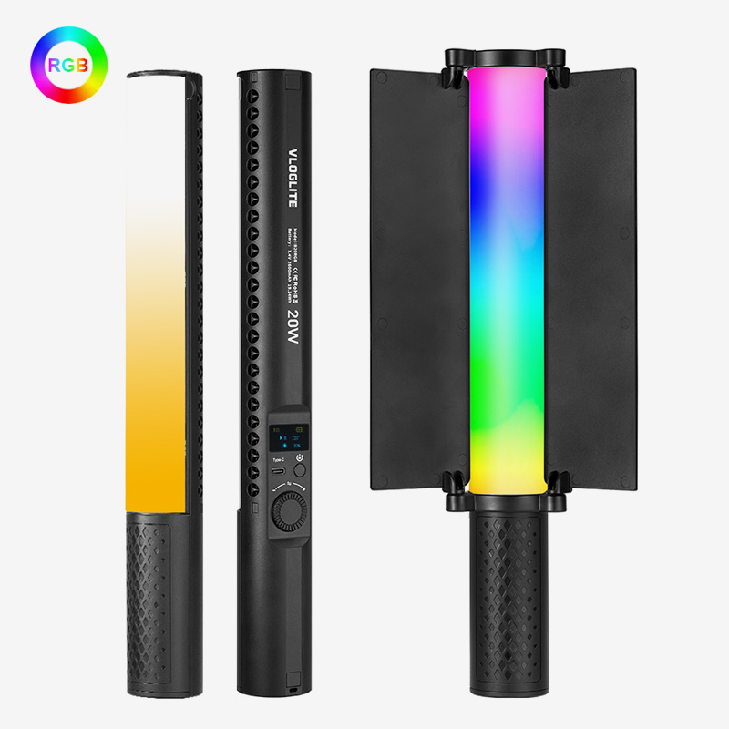 B20 RGB LED Light Stick Handhe - Photography Lighting Indoor บทวิจารณ์และราคา