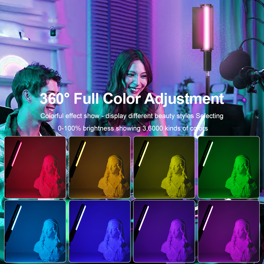 B20 RGB LED Light Stick Handhe - Photography Lighting Indoor บทวิจารณ์และราคา
