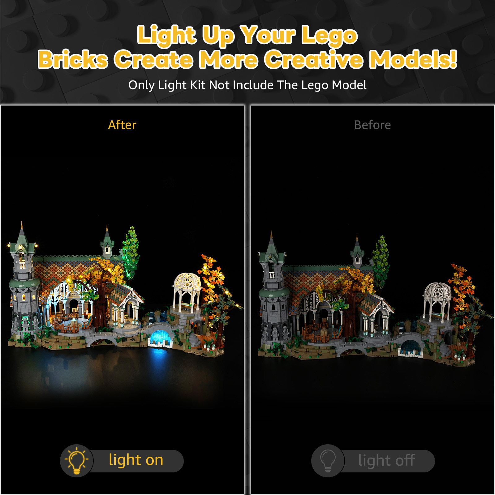 Creative LED Light Set Compati - Led Ring Light 18 บทวิจารณ์และราคา