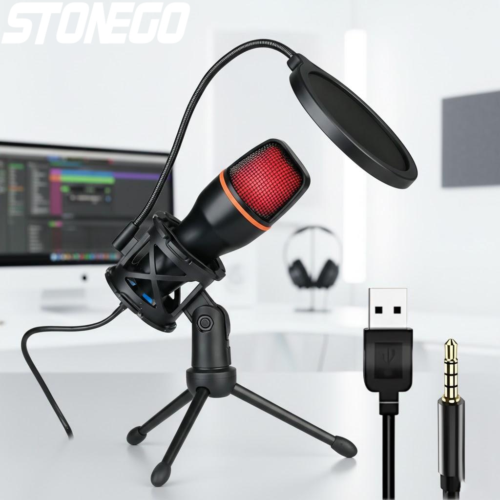 Professional USB Condenser Mic - Photography Lighting Uk บทวิจารณ์และราคา