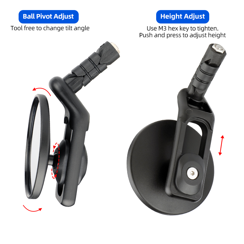 Bicycle Mirror 72mm Left Right - Photography Lighting Uk บทวิจารณ์และราคา