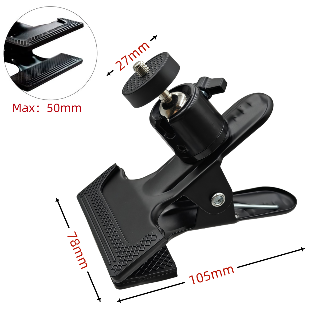 Metal Ball Head Clamp With 1/4 - Light Stand Sandbag บทวิจารณ์และราคา