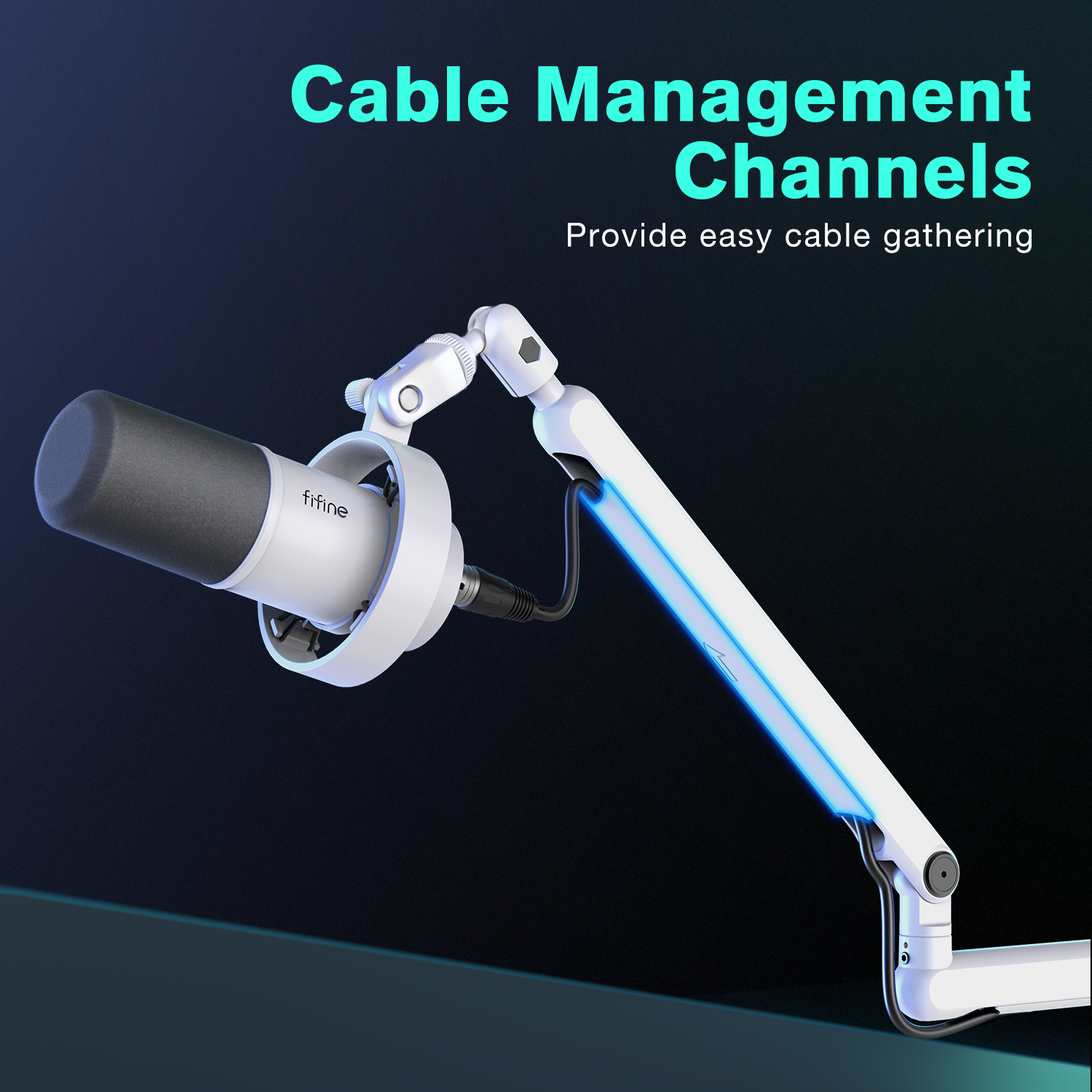 FIFINE Microphone Boom Arm, Ad - Boom Arm Stand บทวิจารณ์และราคา