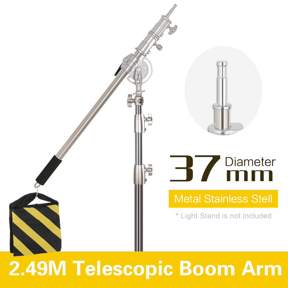 2.49M Length Cross Arm Stainle - Boom Arm Stand บทวิจารณ์และราคา