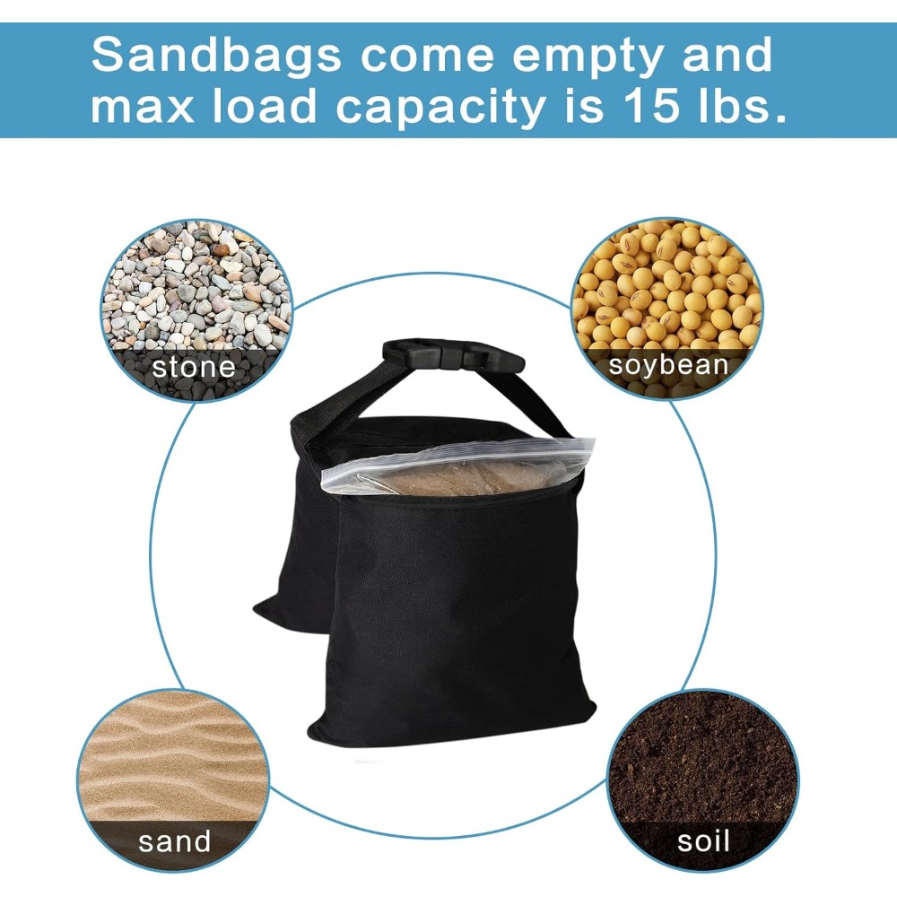 Heavy Duty Sandbags with PE Li - Light Stand Sandbag บทวิจารณ์และราคา