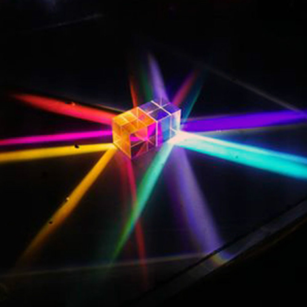 Glass Cube 12.7mm Dichroic Pri - Lighting Glass Photography บทวิจารณ์และราคา