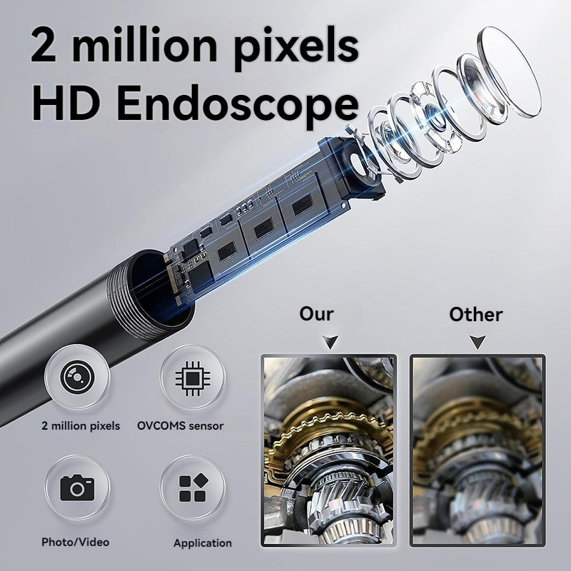 8mm Lens Industrial Endoscope, - Photography Lighting Diagram บทวิจารณ์และราคา