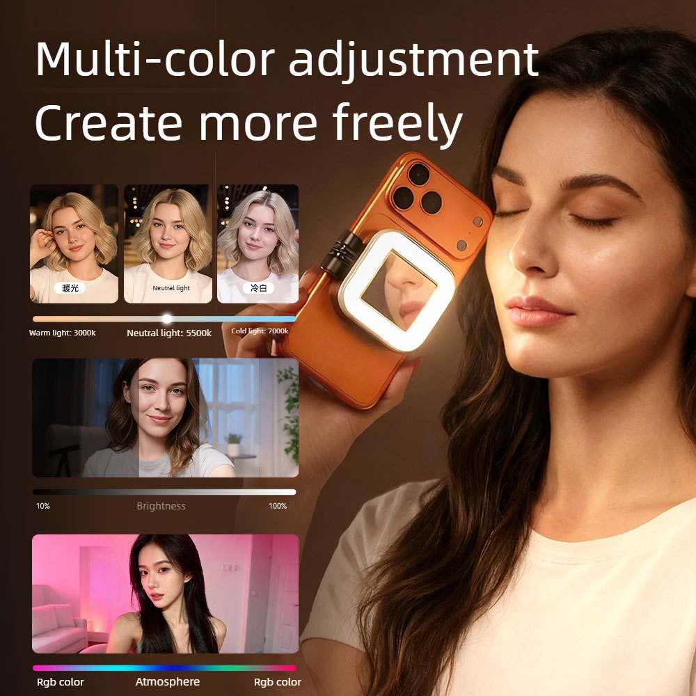 Magnetic Selfie Light Echargea - Photography Lighting Brands บทวิจารณ์และราคา