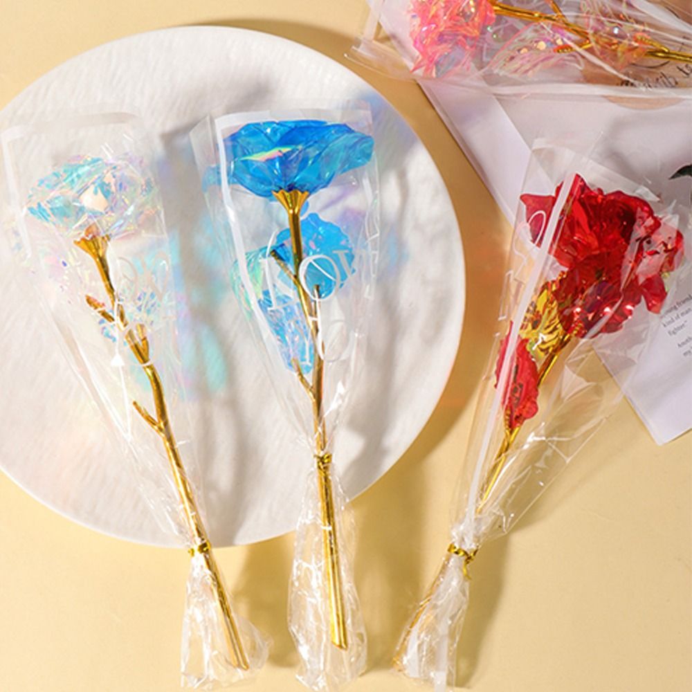 Glowing Gold Foil Rose Flower  - Photography Artificial Lighting บทวิจารณ์และราคา
