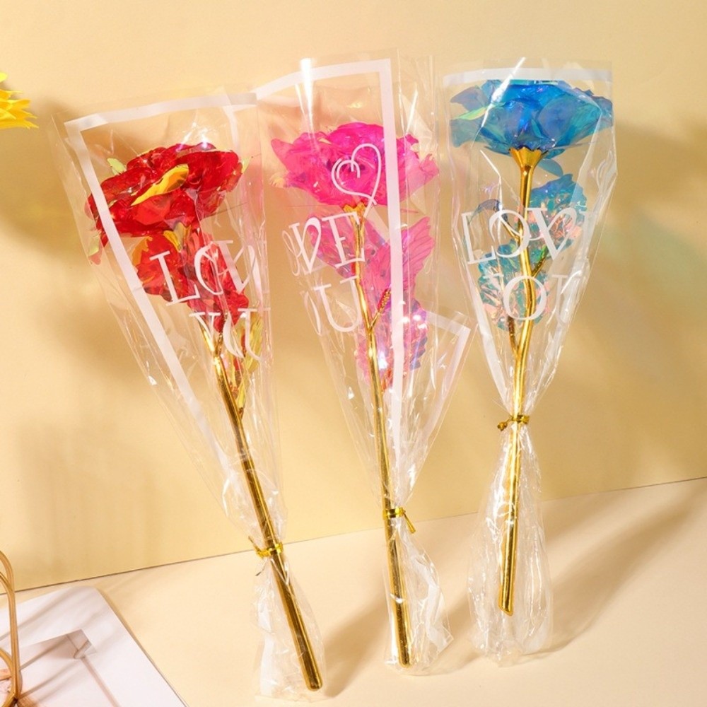 Glowing Gold Foil Rose Flower  - Photography Artificial Lighting บทวิจารณ์และราคา