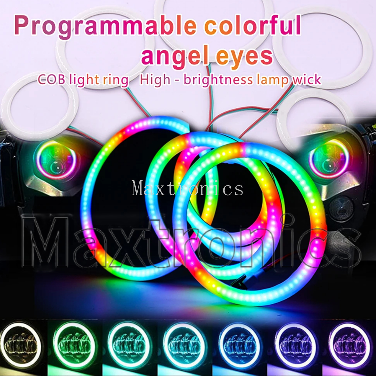 FCOB WS2812B RGB Led Ring 18/3 - Led Ring Light 18 บทวิจารณ์และราคา