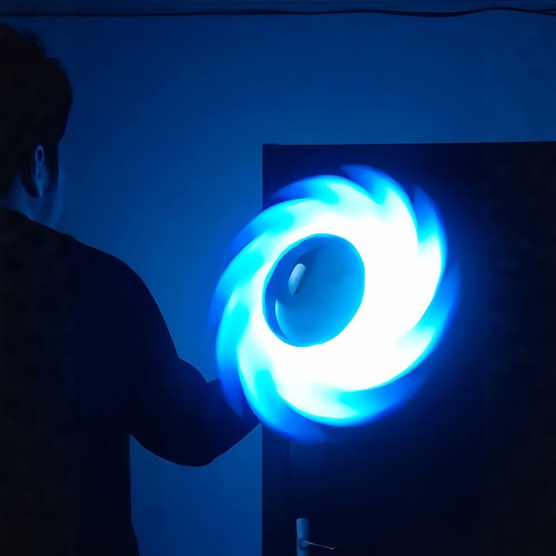 Led Spinning Light Ring Toy Cr - Led Ring Light 18 บทวิจารณ์และราคา