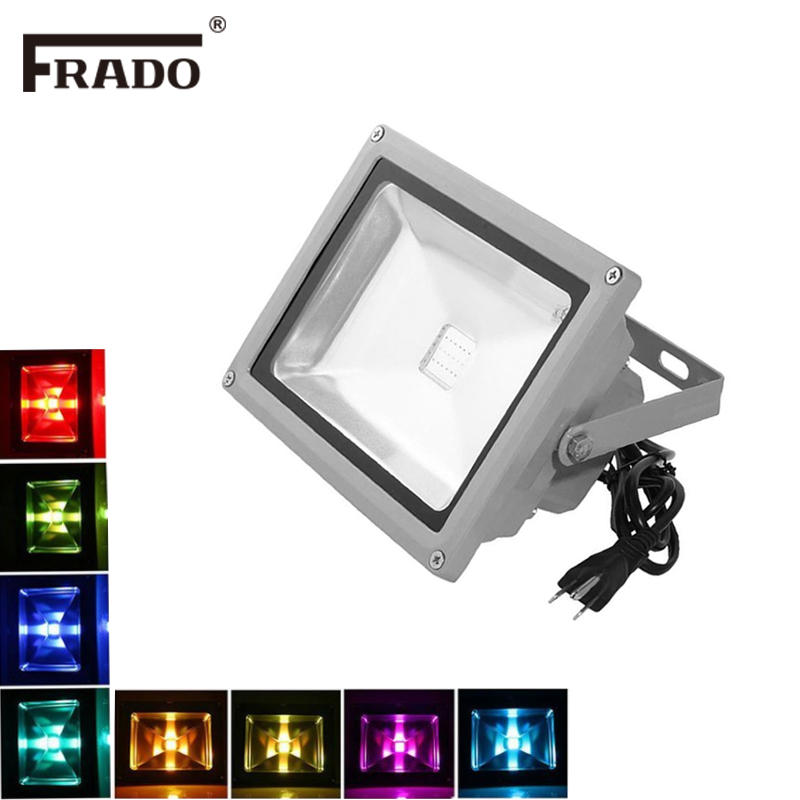 RGB LED Flood Lights 10W LED E - Photography Lighting Uk บทวิจารณ์และราคา
