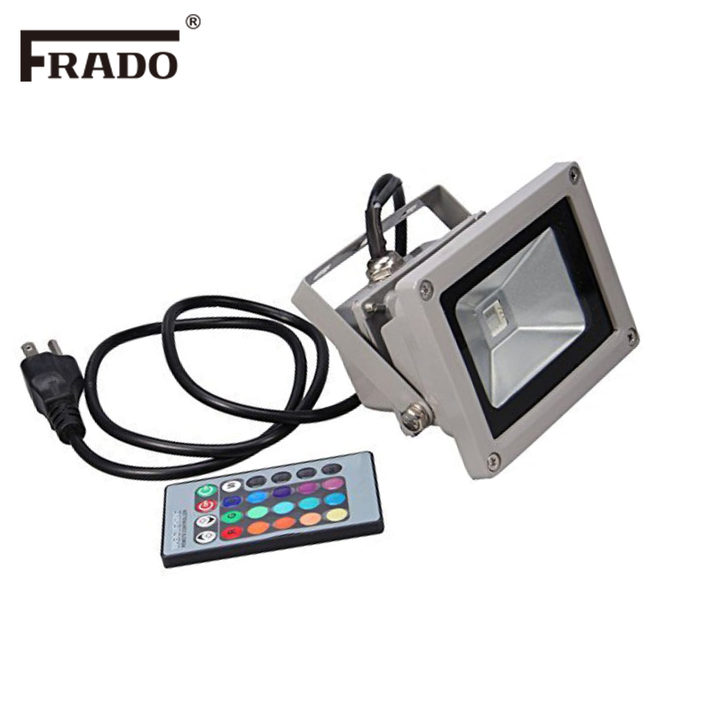 RGB LED Flood Lights 10W LED E - Photography Lighting Uk บทวิจารณ์และราคา