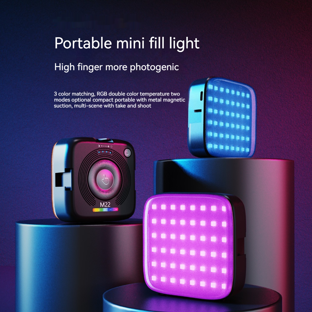 Mini Magnetic RGB Fill Light P - Photography Lighting Rgb บทวิจารณ์และราคา