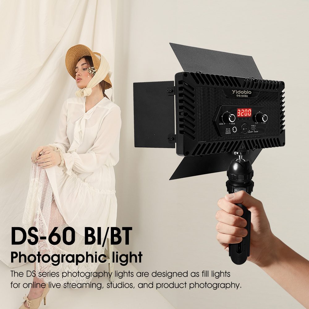 Portable Video Light DS60BI Ph - Video Light Panel Led บทวิจารณ์และราคา