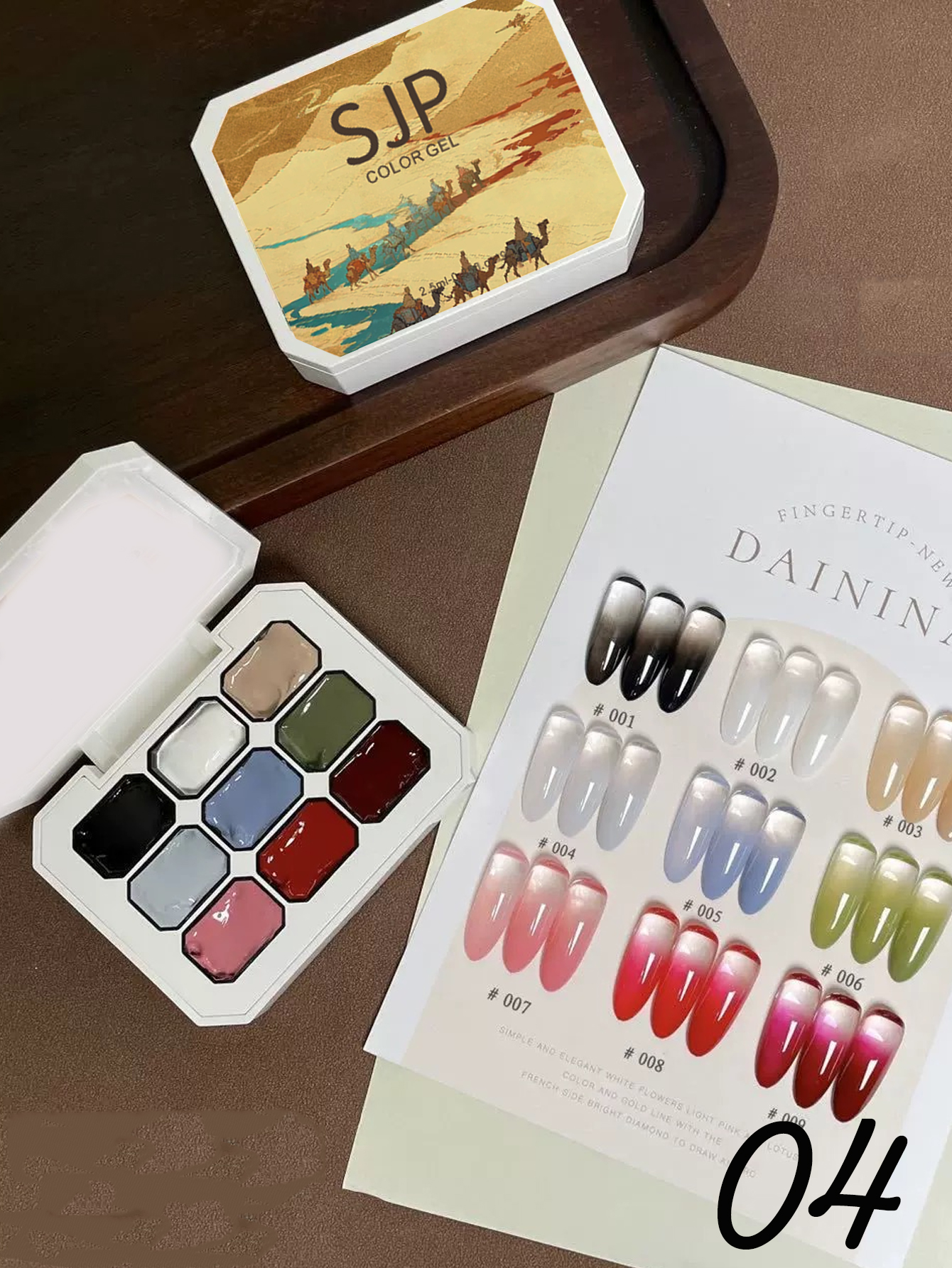 5/9 Colors Solid Nail Polish P - Photography Lighting Gel บทวิจารณ์และราคา