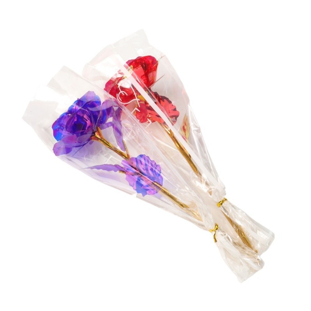 Glowing Gold Foil Rose Flower  - Photography Artificial Lighting บทวิจารณ์และราคา