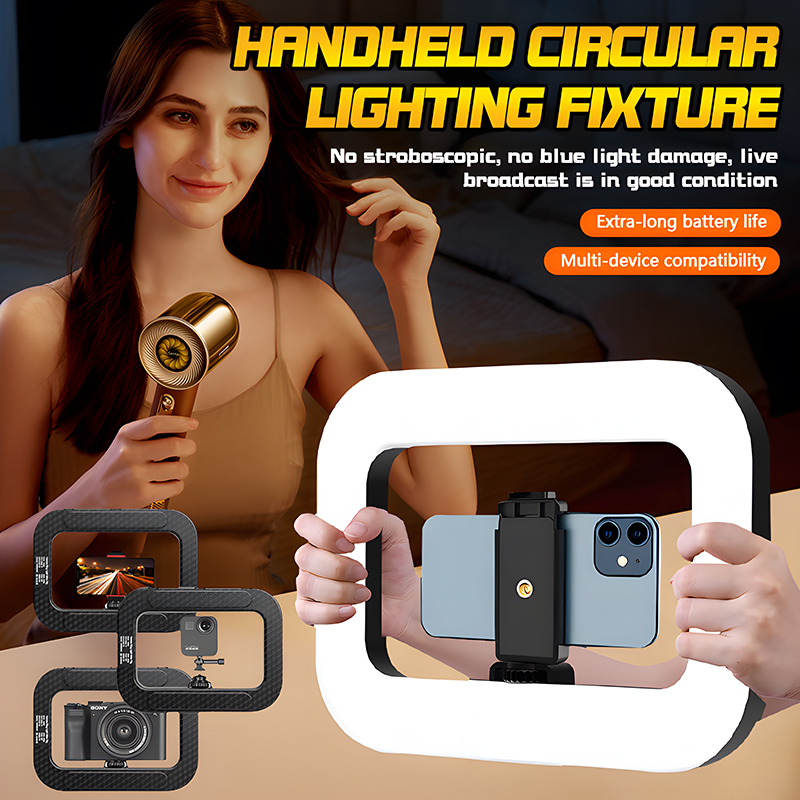 Roreta Handheld Ring LED Recha - Photography Artificial Lighting บทวิจารณ์และราคา