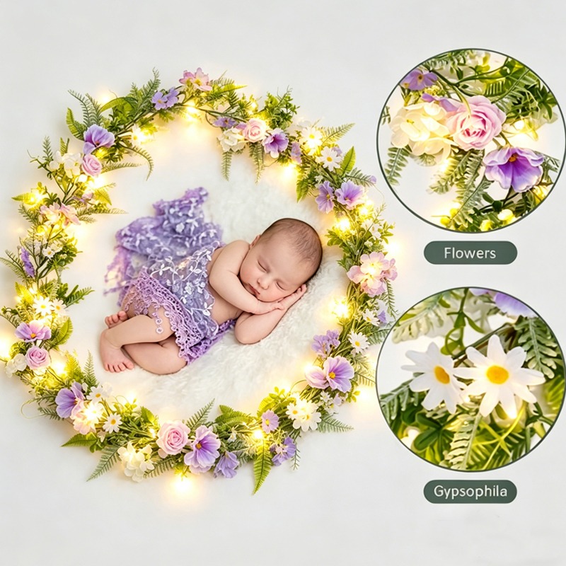 LED Artificial Peony Daisy Vin - Photography Artificial Lighting บทวิจารณ์และราคา