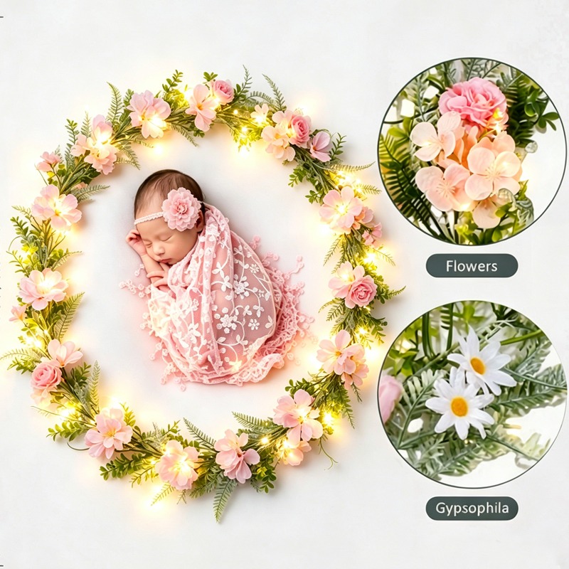 LED Artificial Peony Daisy Vin - Photography Artificial Lighting บทวิจารณ์และราคา