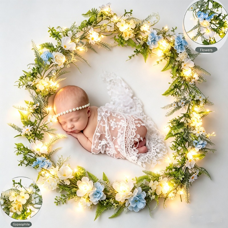 LED Artificial Peony Daisy Vin - Photography Artificial Lighting บทวิจารณ์และราคา