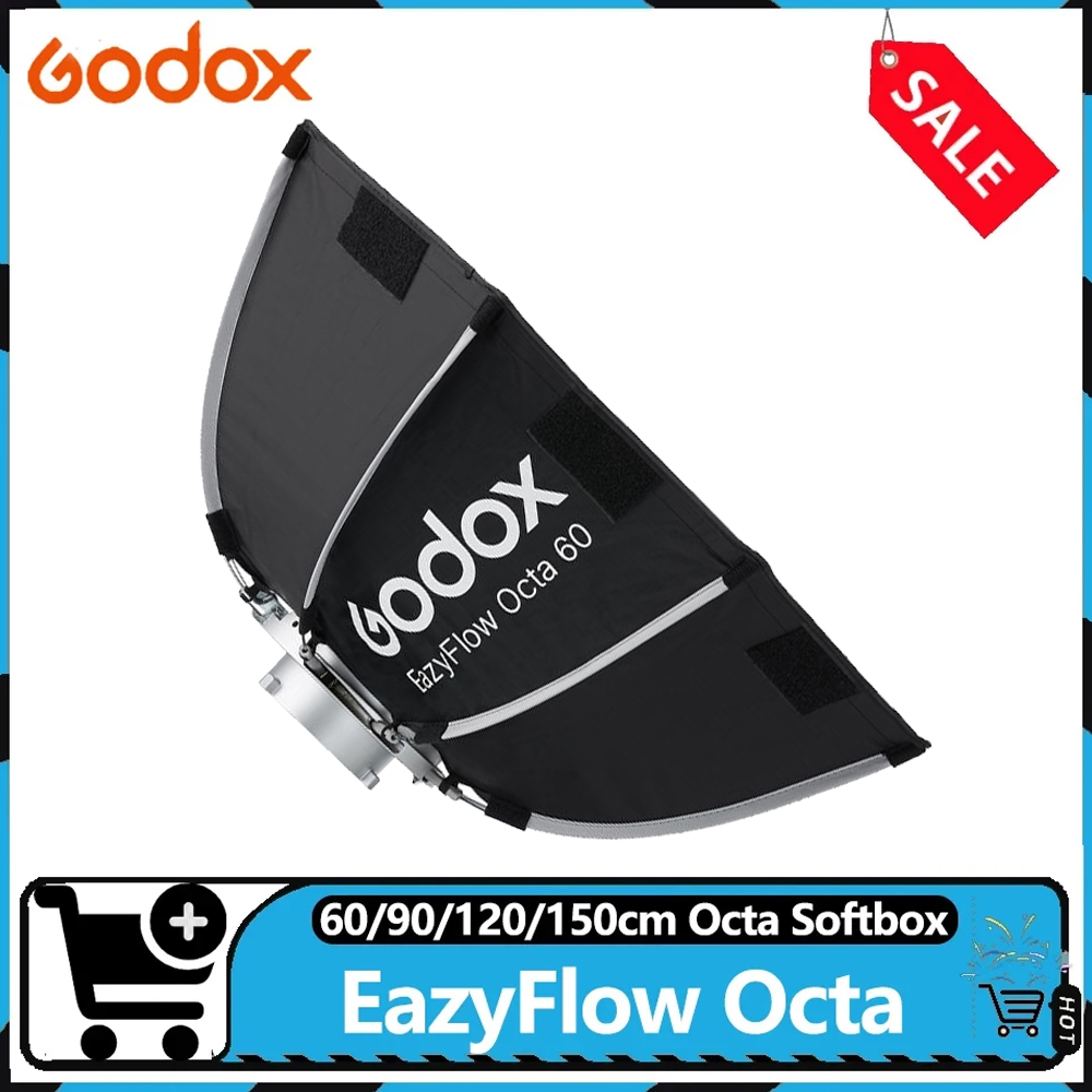 Godox EazyFlow Series Octa 60/ - Photography Studio Lighting Set Up บทวิจารณ์และราคา