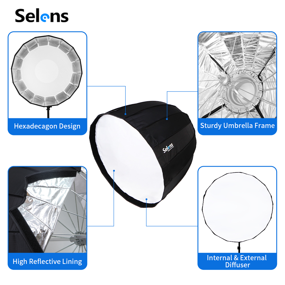 Foldable Quick Setup 90cm Phot - Photography Studio Lighting Set Up บทวิจารณ์และราคา