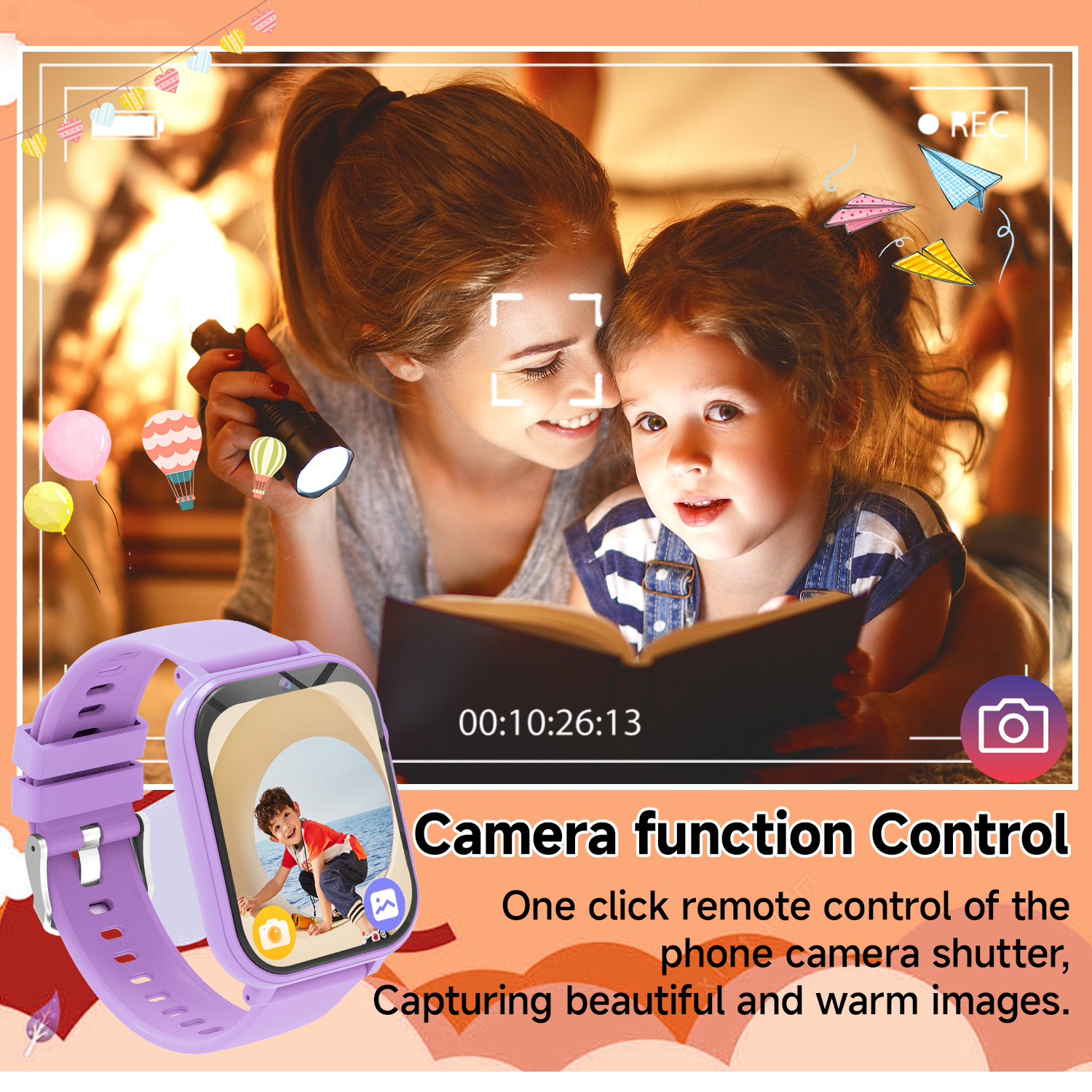 Kids Smart Watch with Camera f - Photography Lighting Gel บทวิจารณ์และราคา