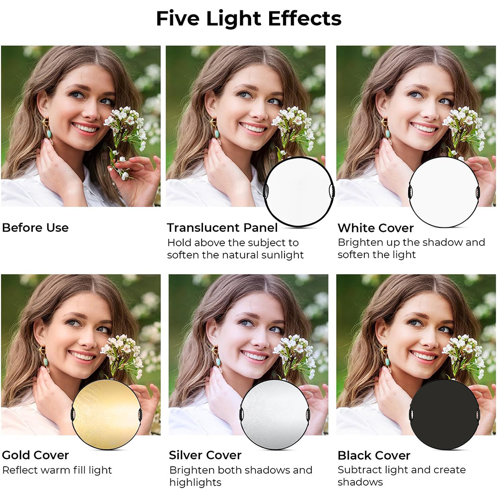 MYOBO Reflector Photography Co - Photography Lighting Reflectors บทวิจารณ์และราคา