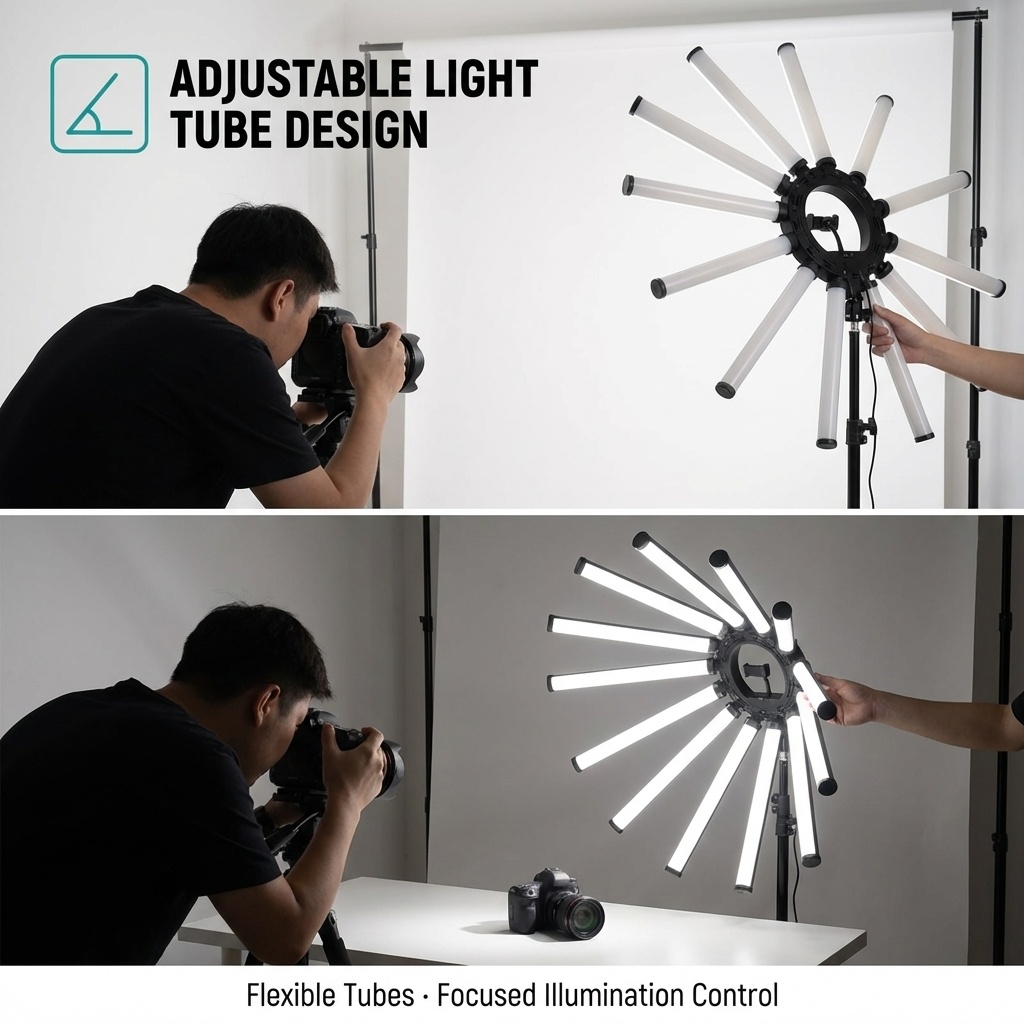 12 Arms Multi Tube Photography - Photography Lighting For Studio บทวิจารณ์และราคา