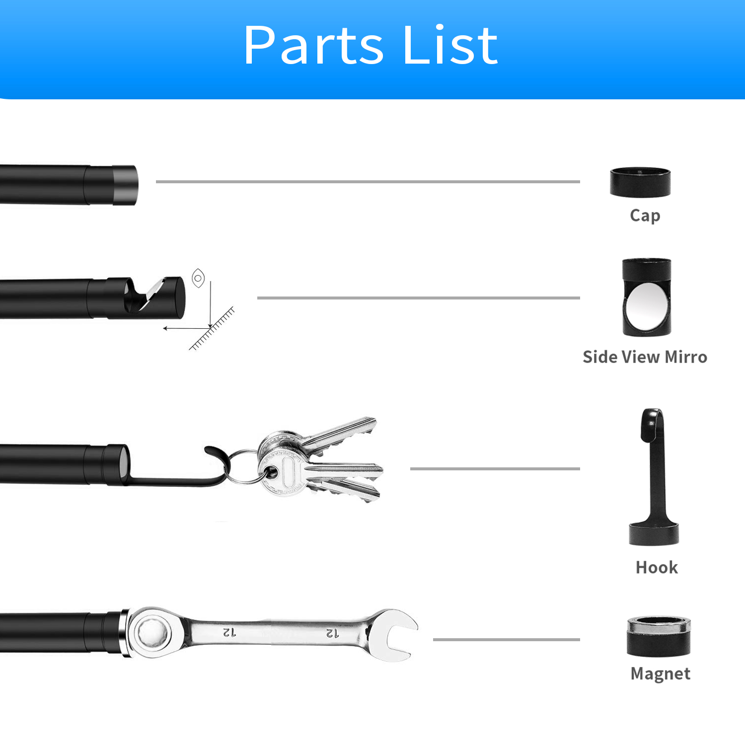3in1 Auto Focus Inspection End - Photography Lighting Diagram บทวิจารณ์และราคา