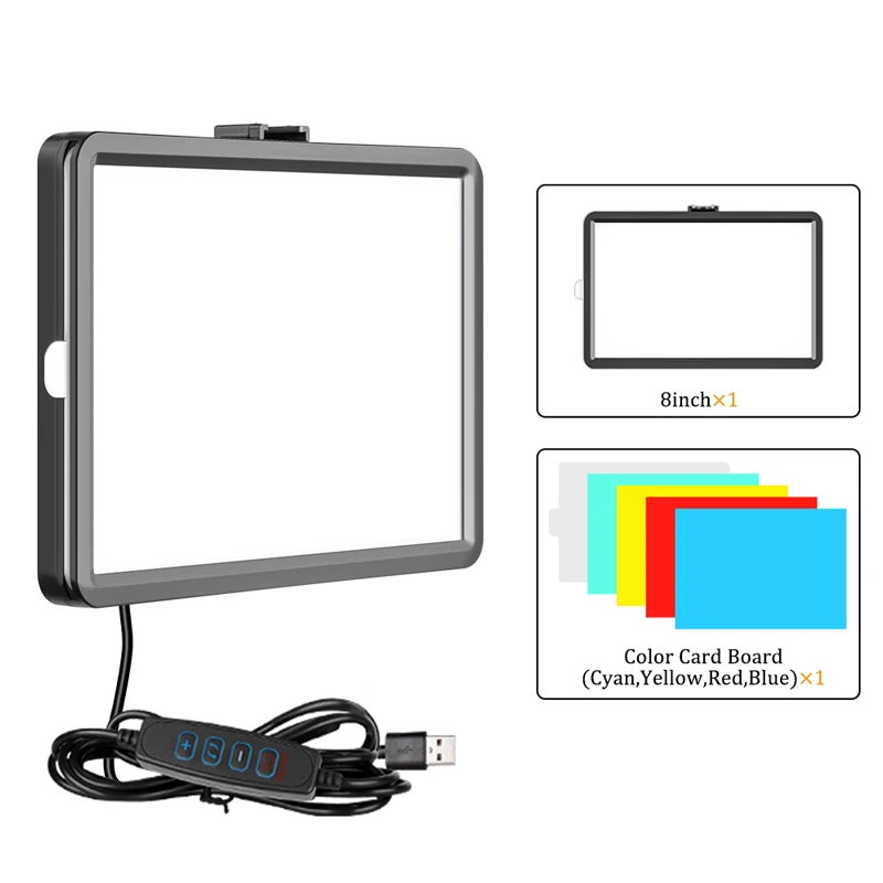 LED Video Light Dimmable Selfi - Video Light Panel Led บทวิจารณ์และราคา