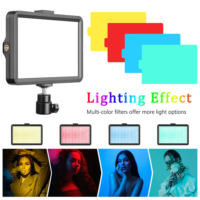 LED Video Light Dimmable Selfi - Video Light Panel Led บทวิจารณ์และราคา