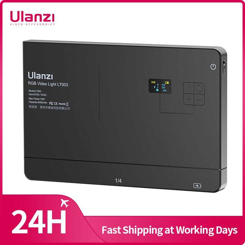 Ulanzi LT003 15W RGB Video Lig - Video Light Panel Led บทวิจารณ์และราคา