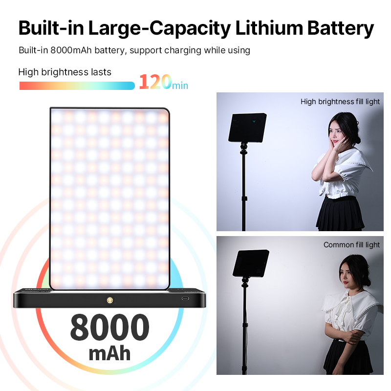 Ulanzi LT003 15W RGB Video Lig - Video Light Panel Led บทวิจารณ์และราคา