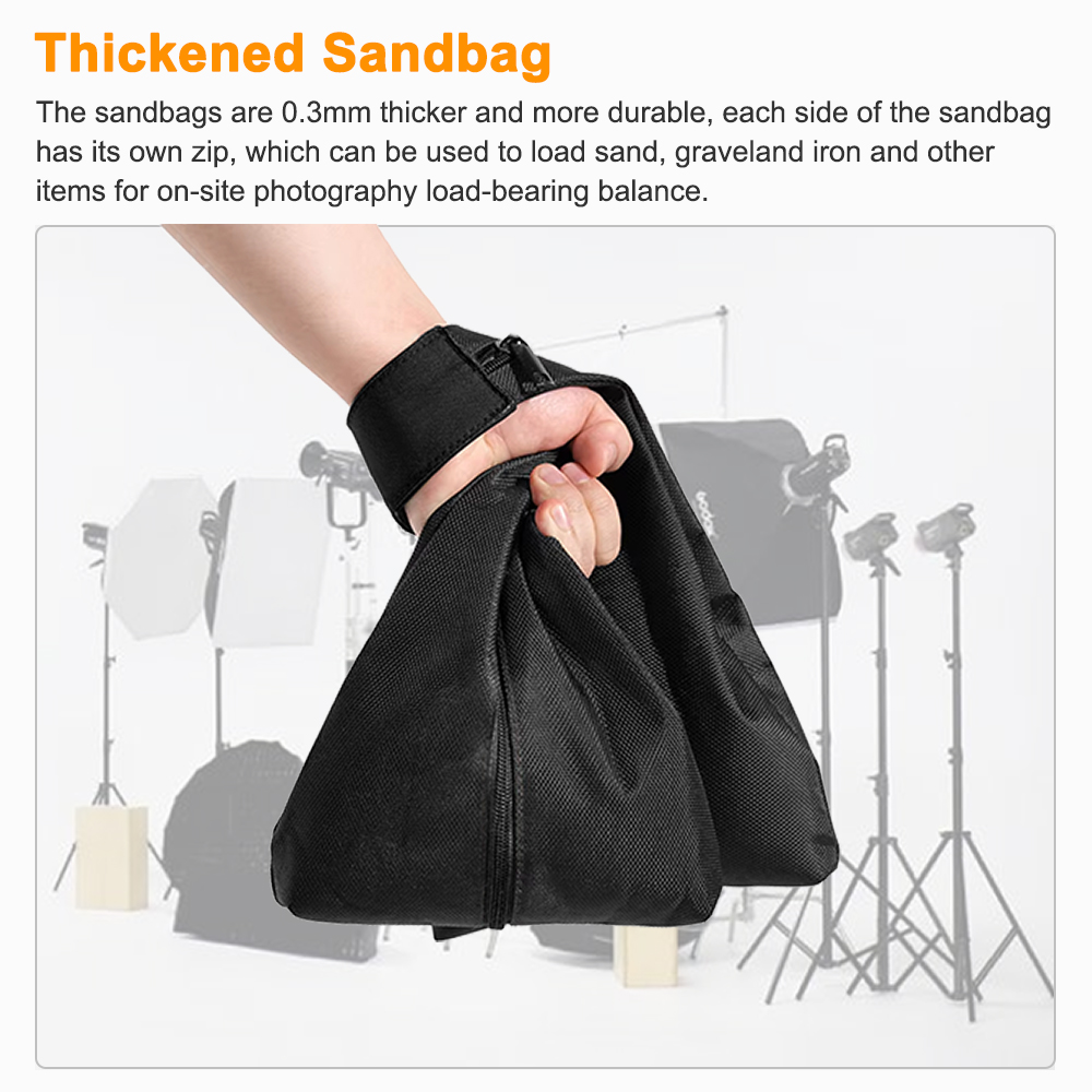 Dual-section Sandbag For Photo - Light Stand Sandbag บทวิจารณ์และราคา