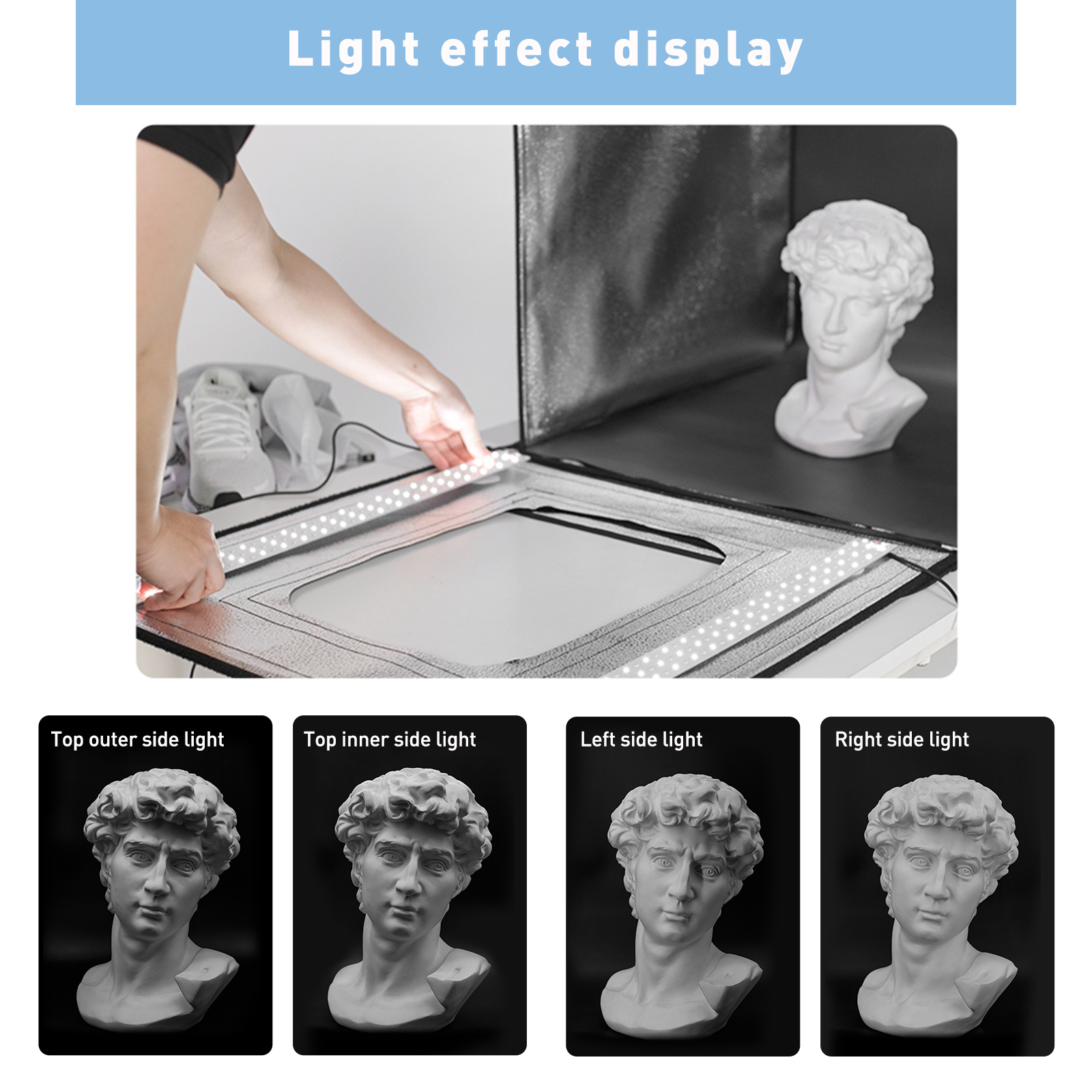 LAPGOOD Folding Photo Studio L - Jewelry Photography Lighting Kit บทวิจารณ์และราคา
