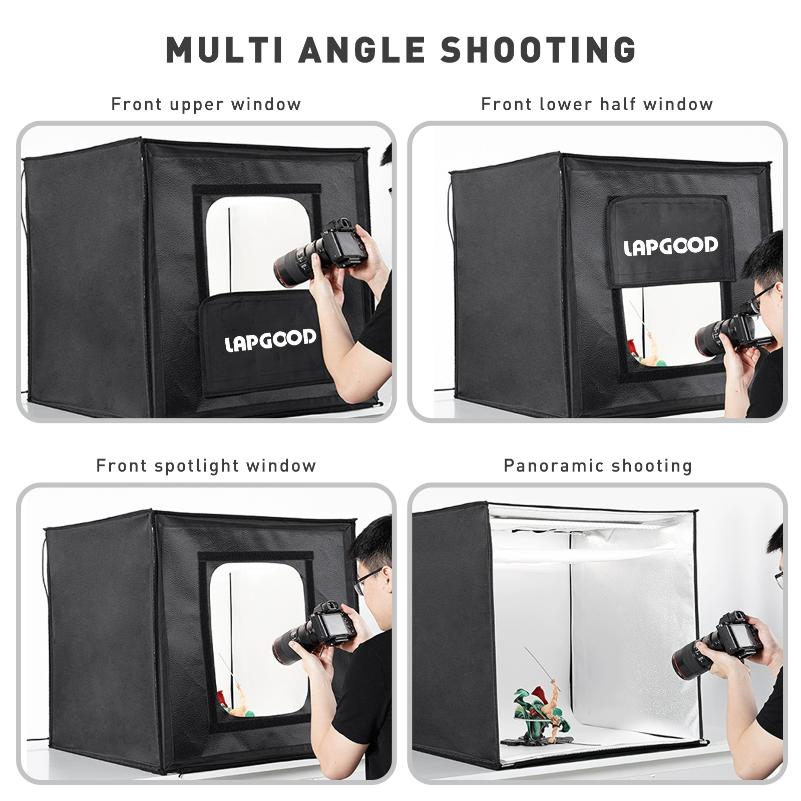 LAPGOOD Folding Photo Studio L - Jewelry Photography Lighting Kit บทวิจารณ์และราคา