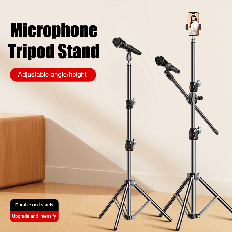 Microphone Boom Tripod Stand 1 - Boom Arm Stand บทวิจารณ์และราคา