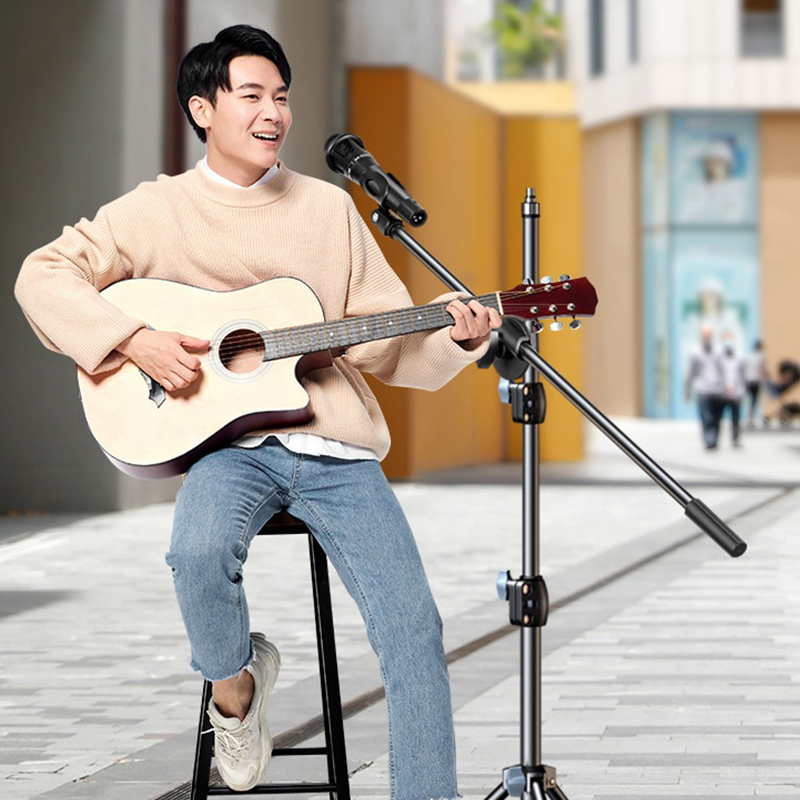 Microphone Boom Tripod Stand 1 - Boom Arm Stand บทวิจารณ์และราคา