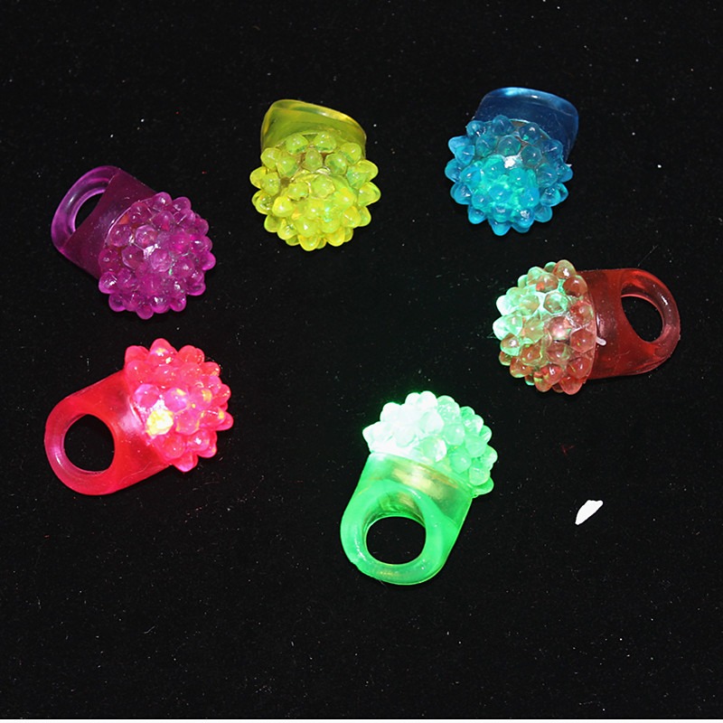 LED Light Up Ring Bumpy Rings  - Led Ring Light 18 บทวิจารณ์และราคา