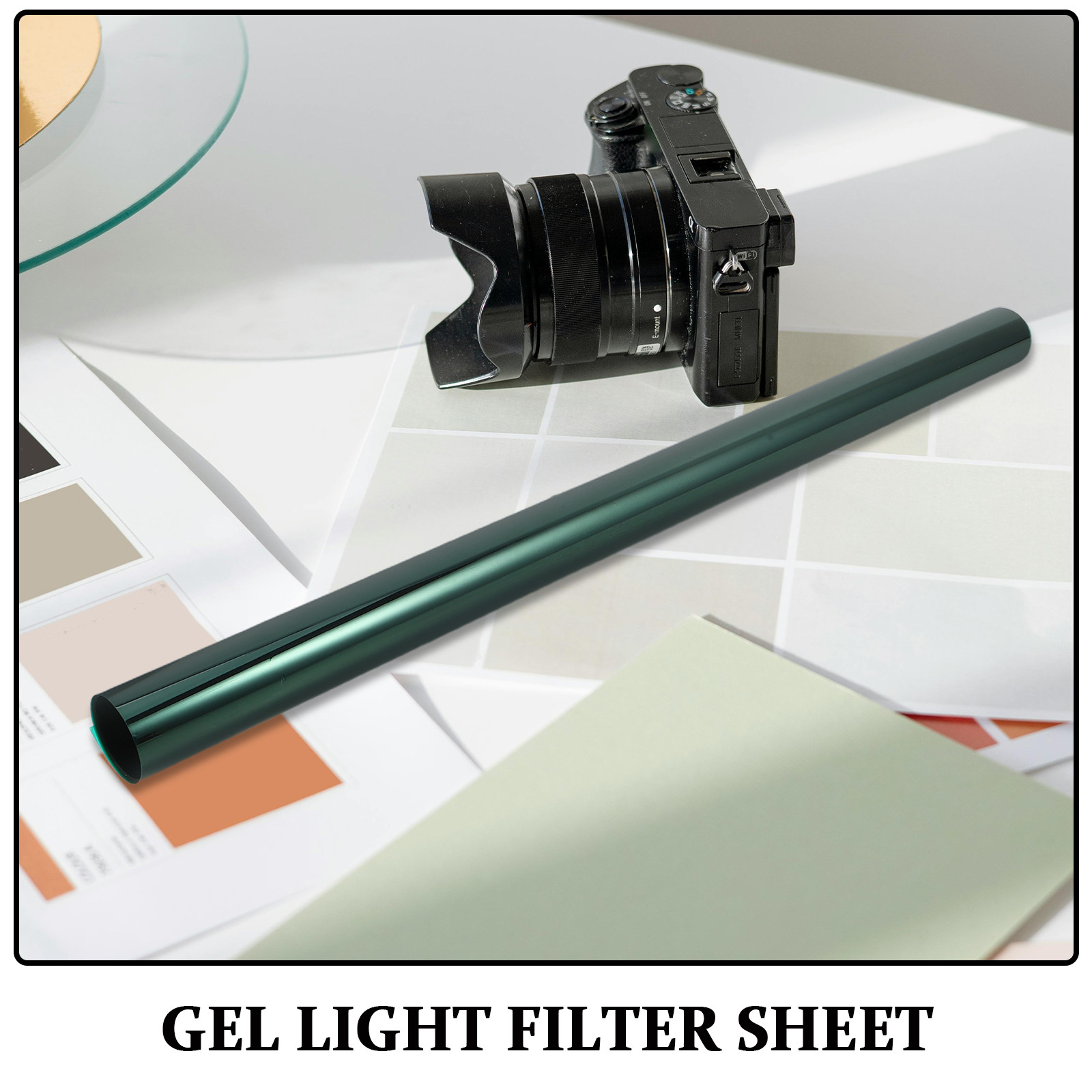 Gel Light Filter Sheet 50x100c - Photography Lighting Gel บทวิจารณ์และราคา