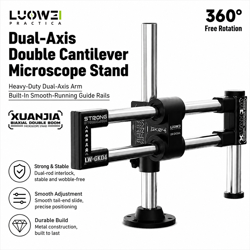 LUOWEI LW-GK04 Dual Axis Doubl - Boom Arm Stand บทวิจารณ์และราคา