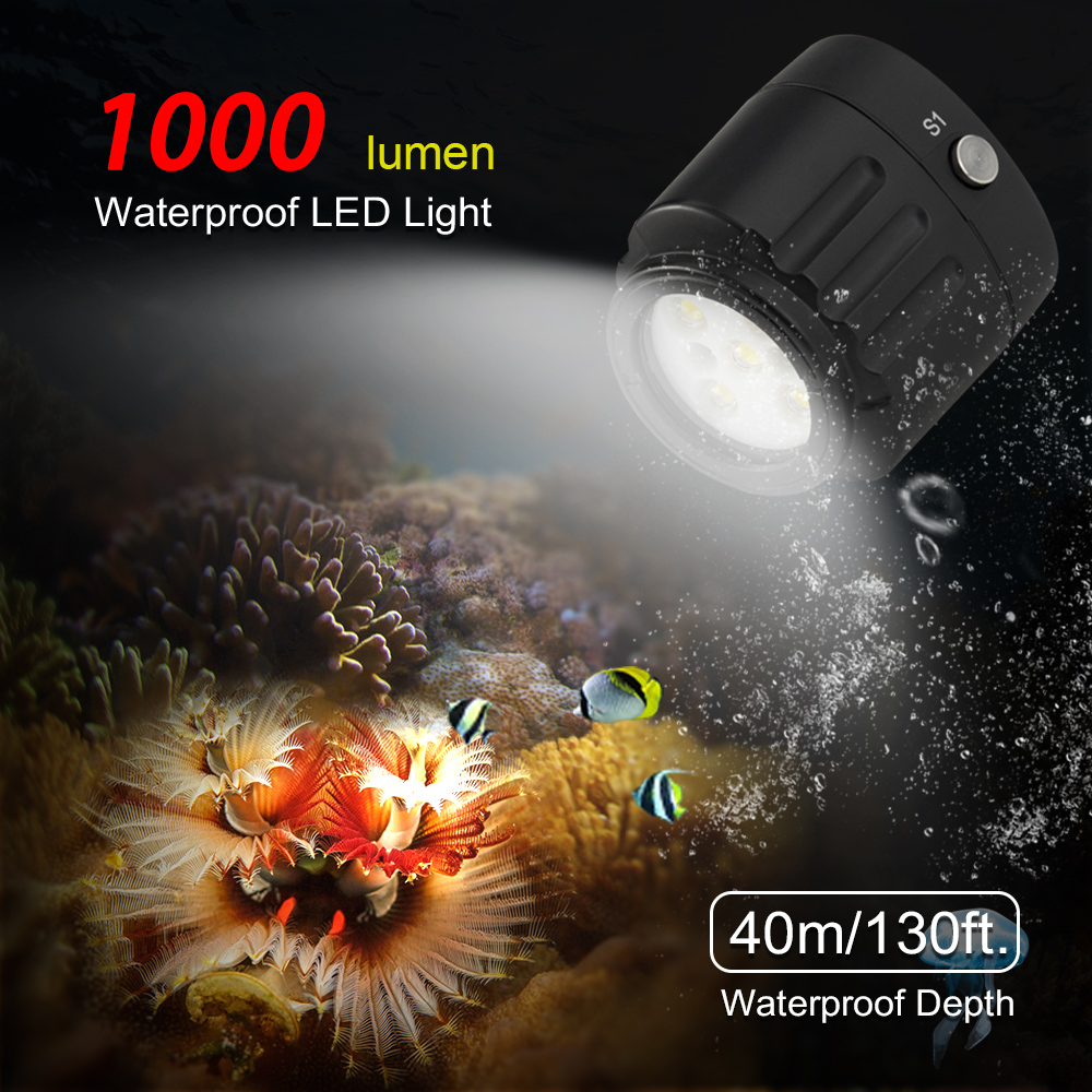 Seafrogs SL-18 1000LM Waterpro - Photography Lighting Brands บทวิจารณ์และราคา