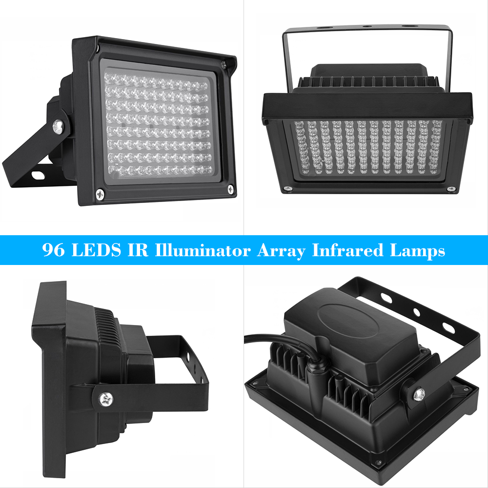 High Brightness 96 LEDS IR Lig - Photography Lighting Diagram บทวิจารณ์และราคา