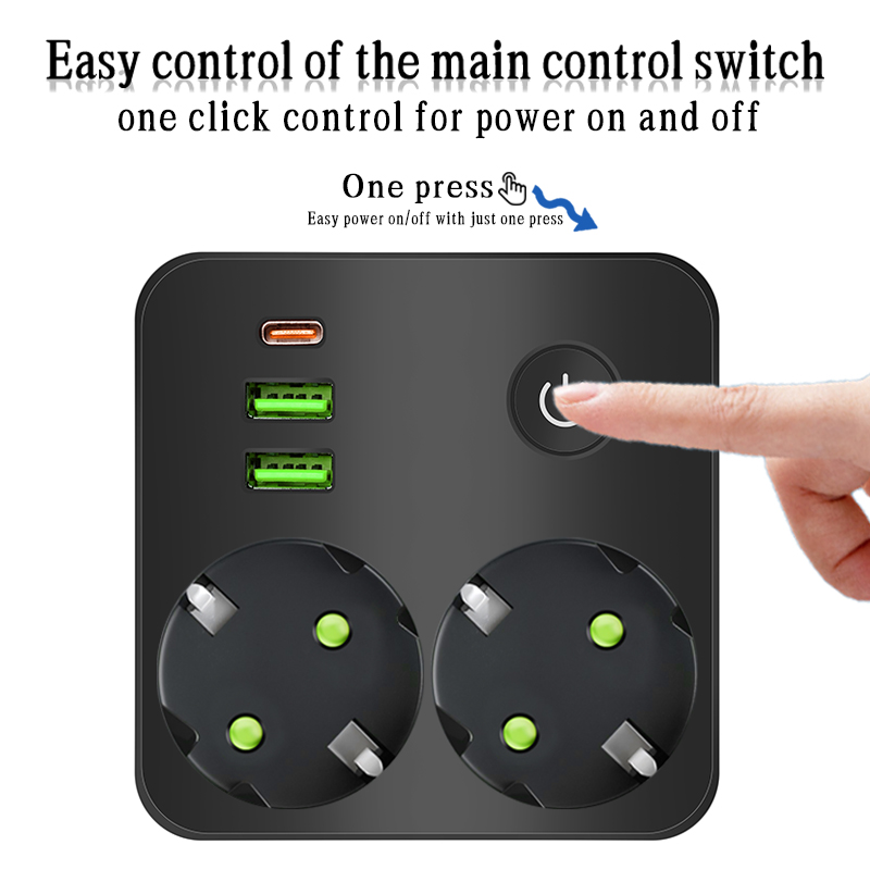 EU Plug Outlet  Sockets Multit - Photography Lighting Uk บทวิจารณ์และราคา